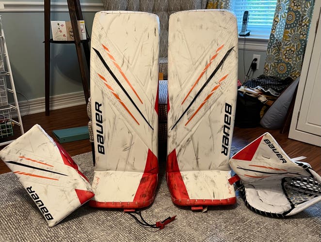 Bauer Hyperlites - XL (36+1) Orange/White/Black full set