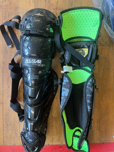 New All Star System 7 Catcher's Leg Guard LG1216S7X
