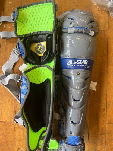 New All Star System 7 Catcher's Leg Guard LG912S7X