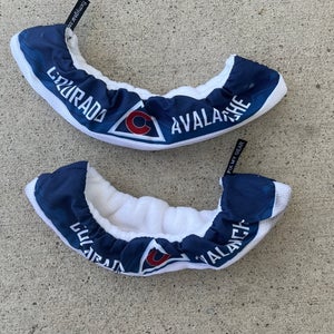 Used 2022 Season Colorado Avalanche Player Issued Alternative Jersey Skate Soakers