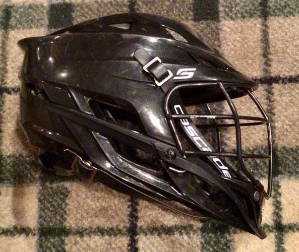 Cascade Youth S Black Clean Lacrosse Helmet