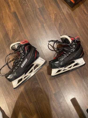 Used Bauer  Size 8.5 vapor x900 Hockey Goalie Skates