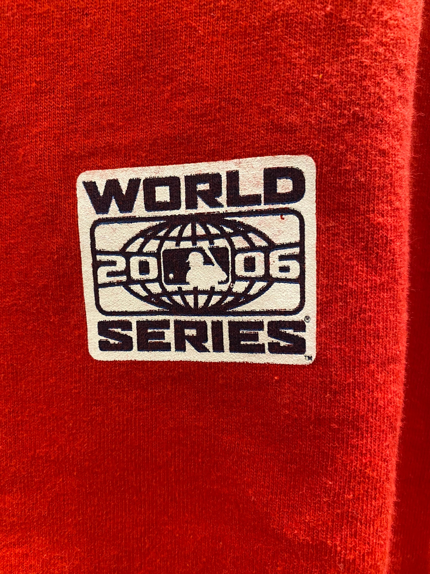 St. Louis Cardinals, Shirts, Vintage Stlouis Cardinals 982 World Series  Champs Mens 34 Sleeve Tee Sz Xl