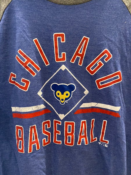 CHICAGO CUBS MENS OLD SCHOOL SHIRT (M)