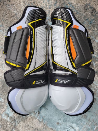 Used CCM Super Tacks AS1 Shin Pads