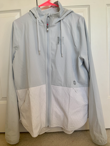 Maryland Lacrosse New Grey Size Large Under Armour Jacket
