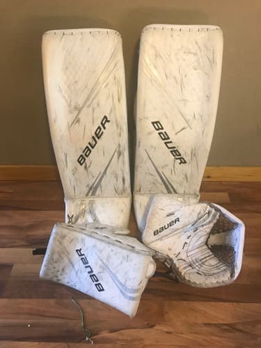 Used 33" Regular Bauer Vapor 2X Pro Goalie Full Set