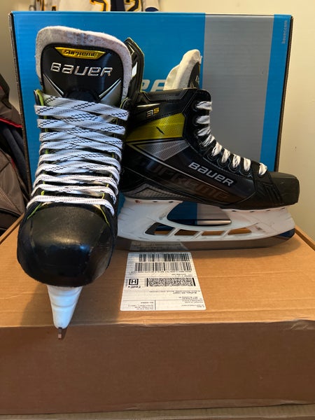 Senior Used Bauer Supreme 3S Hockey Skates Size 8