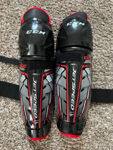 Used CCM Jetspeed Shin Pads