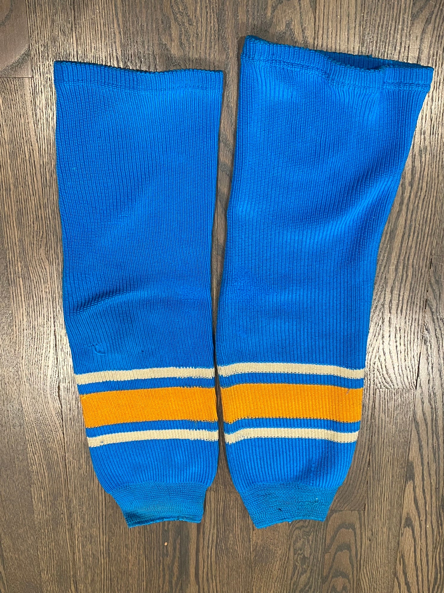 Vintage NHL Hockey Socks - Knit : St. Louis Blues 96-97