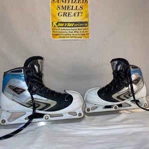 Used CCM Vector 4.0 Size 4 D Ice Hockey Goalie Skates