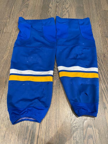ST. LOUIS BLUES HOCKEY SOCKS USED