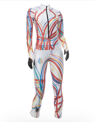 New Spyder Lindsey Vonn Live Wire Ski Suit FIS Legal Men's Medium