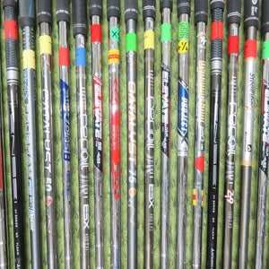 CALLAWAY FITTING CART / DEMO Iron Shafts .... Lot of 19 Shafts