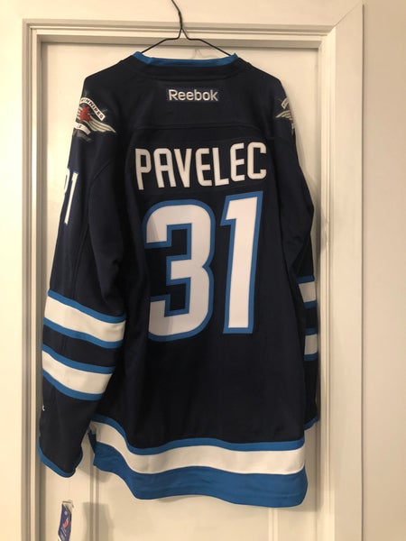 Winnipeg Jets #31 Ondrej Pavelec Reebok Jersey size Large still