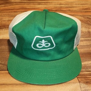Vintage Pioneer Seeds Farmer Trucker K Product Mesh Hat Cap Vtg Snapback