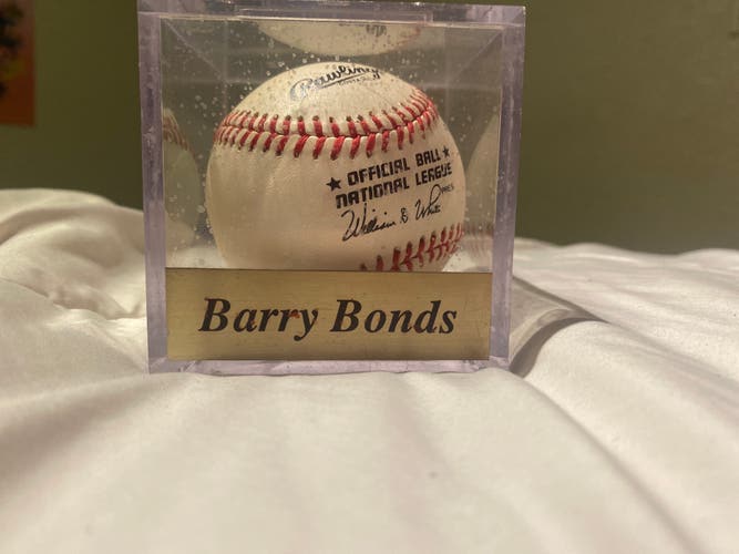 Barry Bonds Autograph Baseball