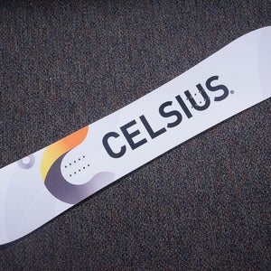 CELSIUS LIVE FIT SPARKLING ENERGY DRINKS DESIGN 157CM SNOWBOARD!