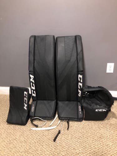 35" Regular  Axis 1.9 Goalie Full Set