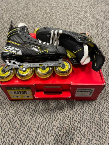 CCM Tacks 9370R size 9 D width roller hockey skate