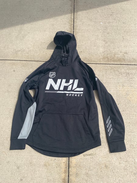 Old Time Hockey NHL Original 6 Black Adult Hoodie Sweatshirt