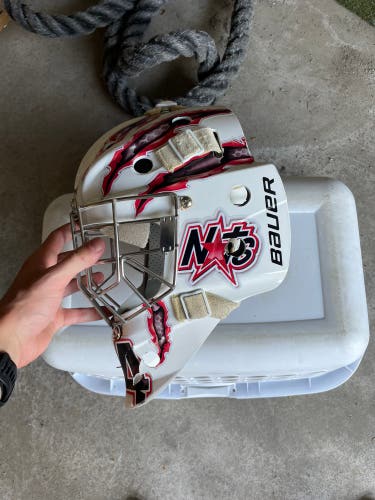 Used Bauer Profile 940 Goalie Mask