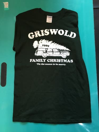 Griswold Christmas T-Shirt Green-NWT