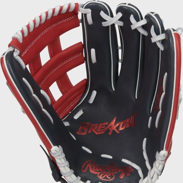 New Left Hand Throw Rawlings 2022 BREAKOUT 12.75-INCH OUTFIELD GLOVE