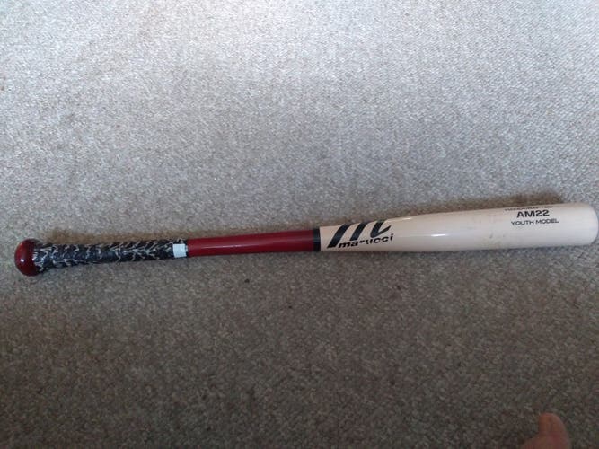 Used Marucci Wood AM22 Bat 30"