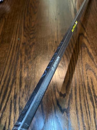 Actual Game Used Dustin Brown- Senior Right Handed P28 Pro Stock Flex 85 Alpha DX Pro Hockey Stick