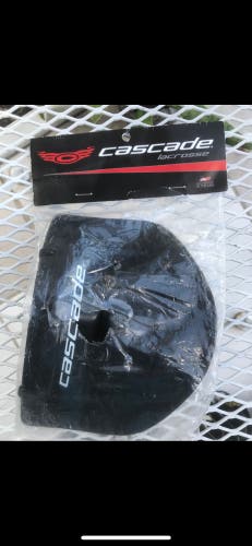 New lacrosse goalie throat guard