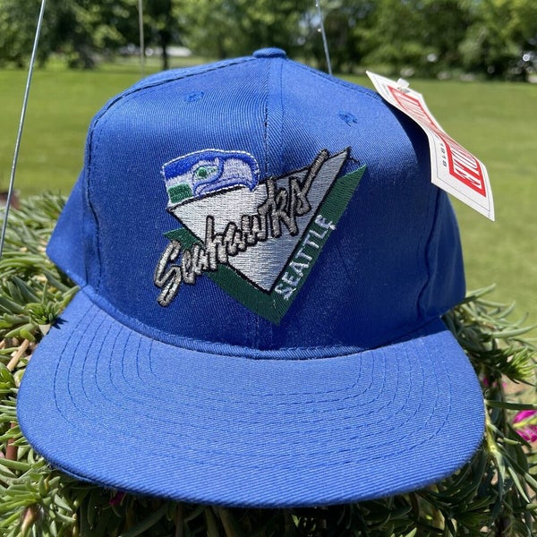 Vintage Corduroy Seattle Seahawks Snapback Hat