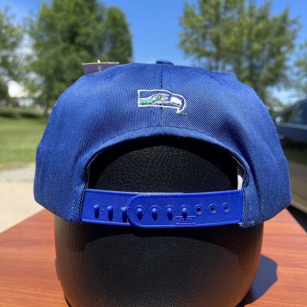 Vintage Rare 90s NFL Seattle Seahawks Snapback Script American Needle Brand  NWT | SidelineSwap