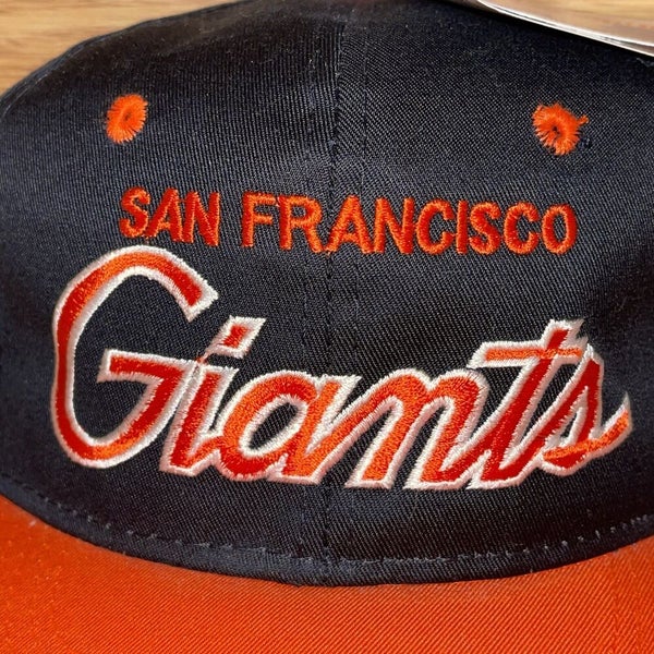 Vintage 90's Signatures Sportswear San Francisco Giants MLB Snapback Hat 