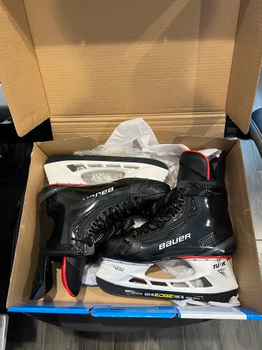 Bauer Vapor Prototype hyperlite 8.5 fit 2 skates With CCM ORTHOMOVE Insoles/No Blade