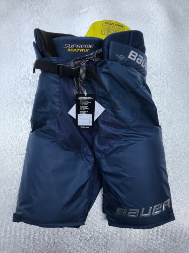 Junior New Large Bauer Supreme Matrix Hockey Pants