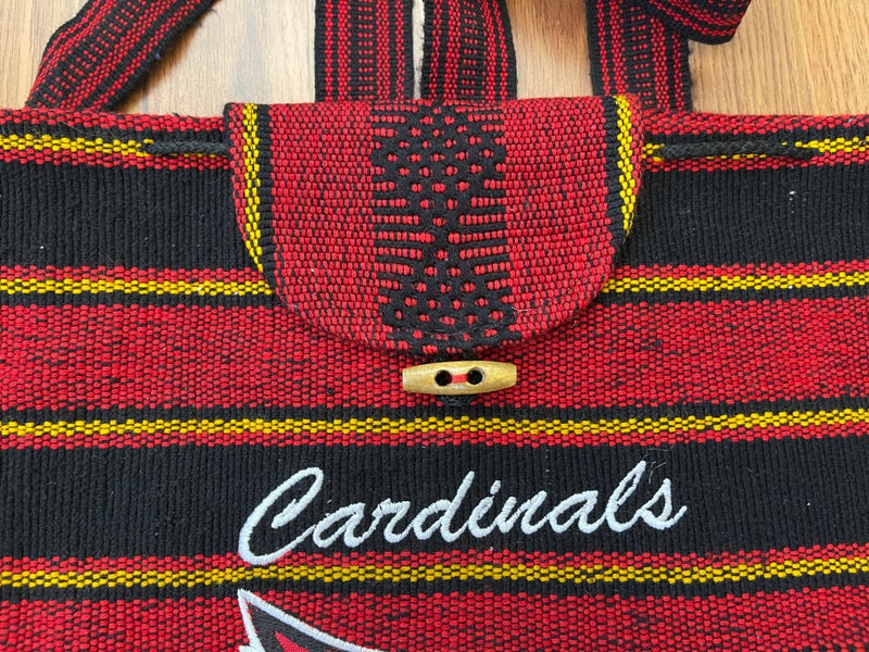 st louis cardinals black purse