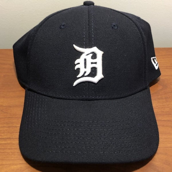 Detroit Tigers Hat Cap Fitted Adult Medium Gray Blue New Era MLB Baseball  Men