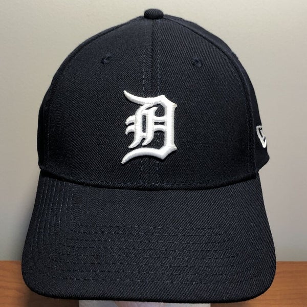 Detroit Tigers Hat Cap Fitted Adult Medium Gray Blue New Era MLB Baseball  Men