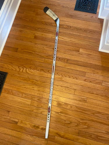 Used Left Hand Heel Pattern Pro Stock Synergy ST Hockey Stick