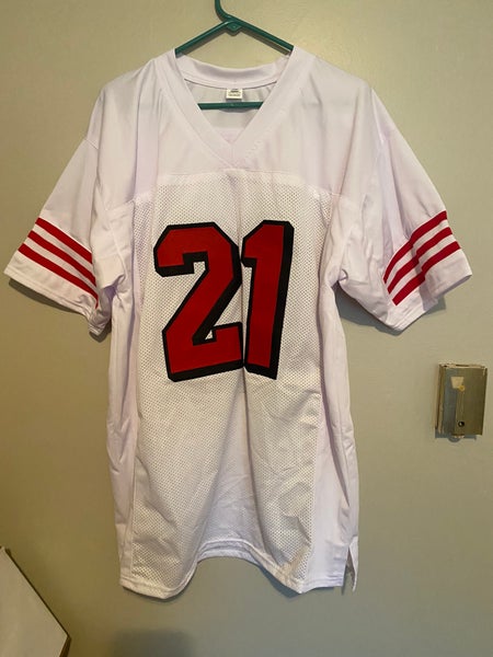 Autographed/Signed Frank Gore San Francisco Red Football Jersey JSA COA