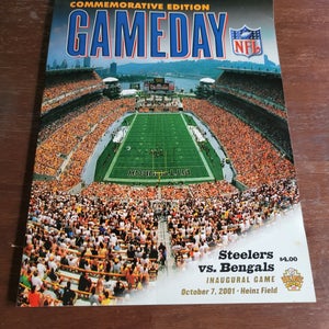 Pittsburgh Steelers Heinz Field Inaugural Game Commemorative Program
