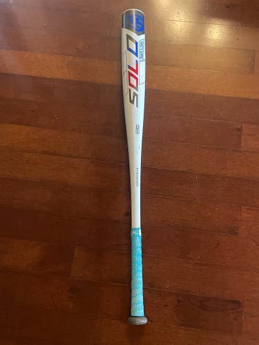 Used BBCOR Certified Louisville Slugger Alloy Solo 619 Bat (-3) 30 oz 33"