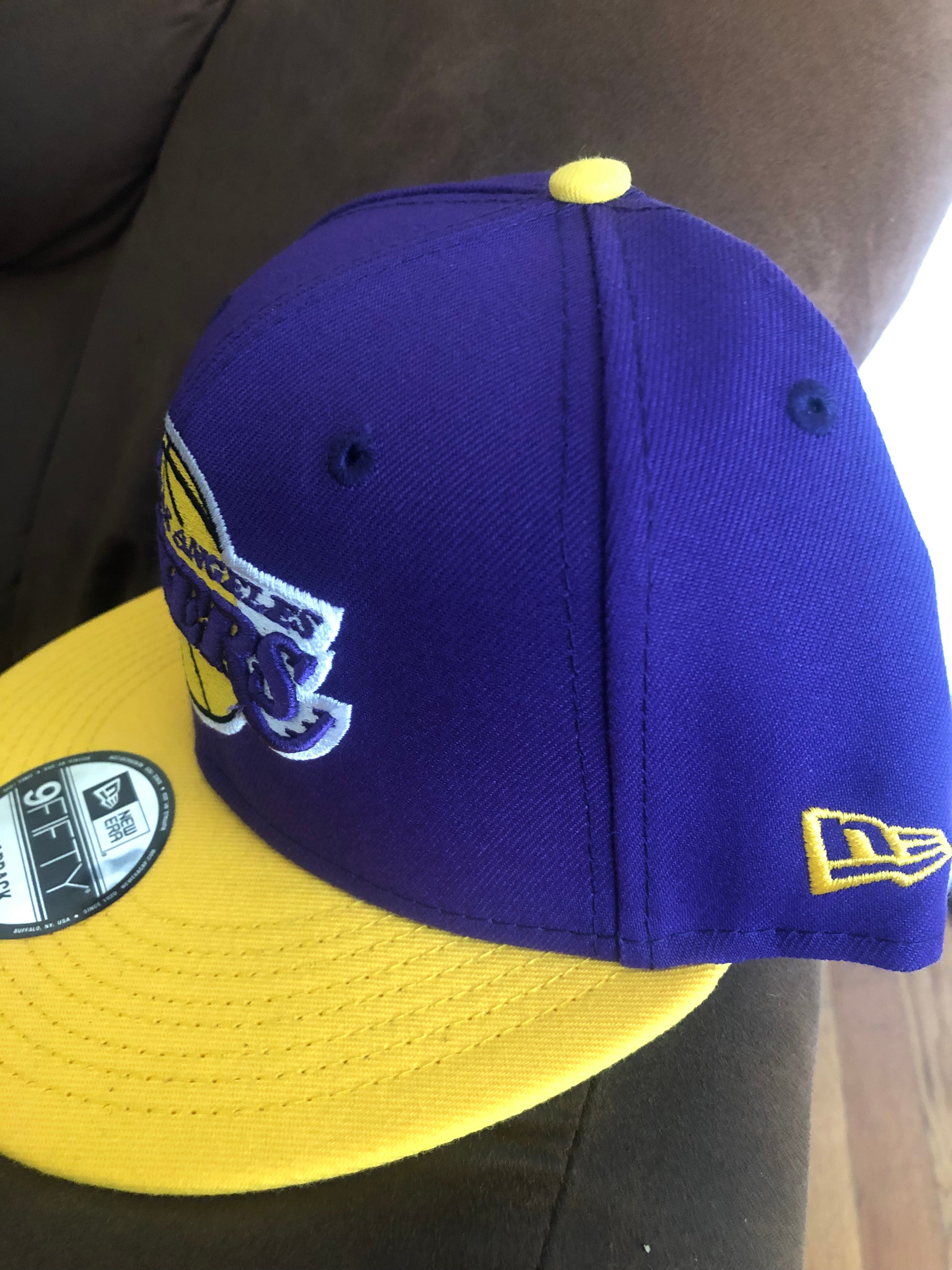 New Era Nba  La Lakers Nba Sweep Purple 9Fifty Snapback Cap