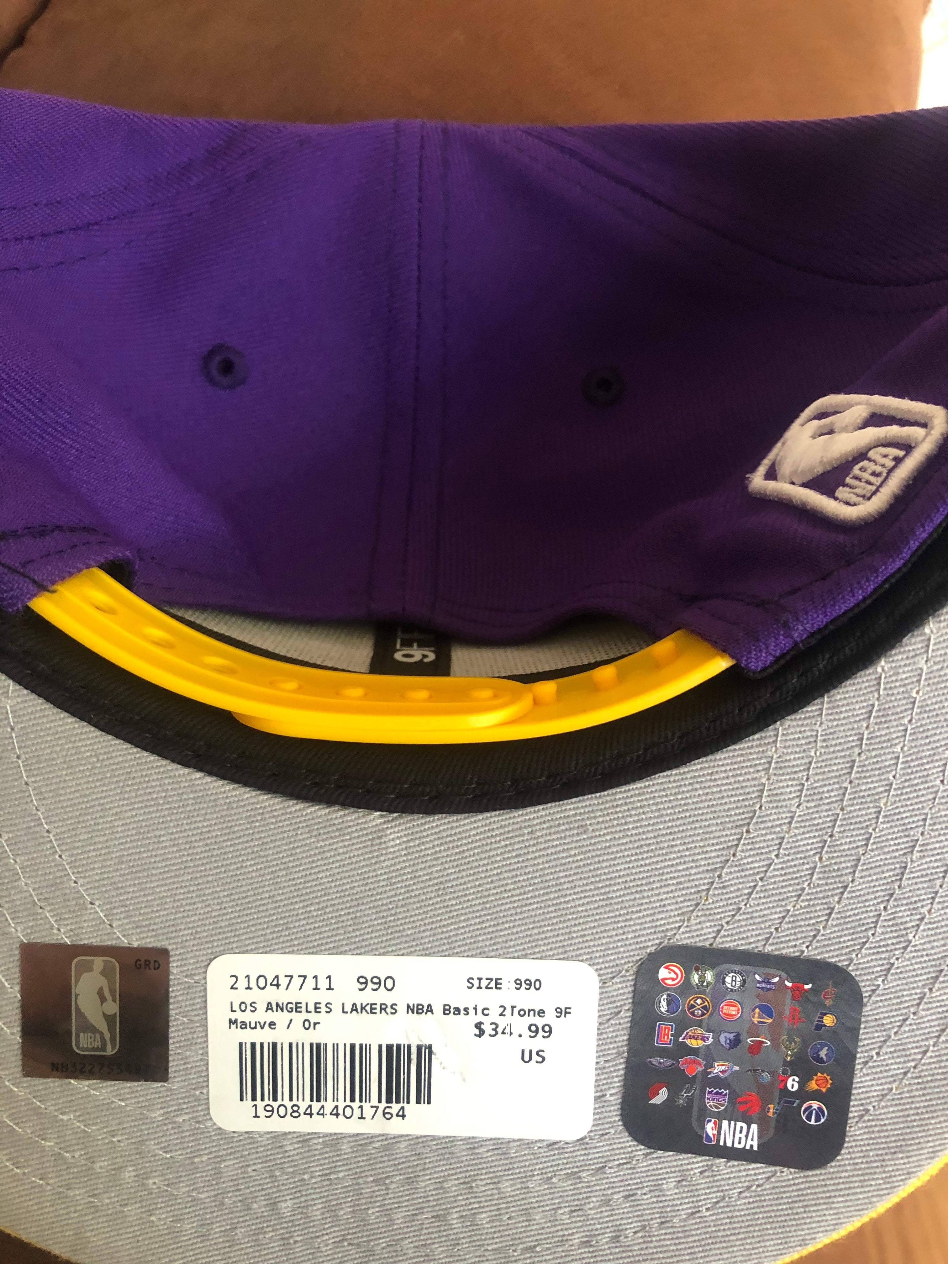 New Era Nba  La Lakers Nba Sweep Purple 9Fifty Snapback Cap