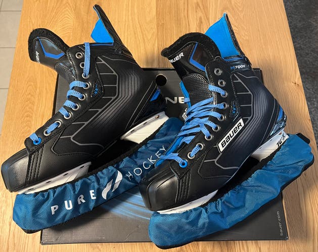 Used Bauer Regular Width Size 10.5 Nexus 7000 Hockey Skates