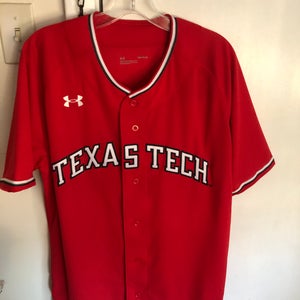 Texas Tech Red Raiders UA men’s NCAA baseball jersey M