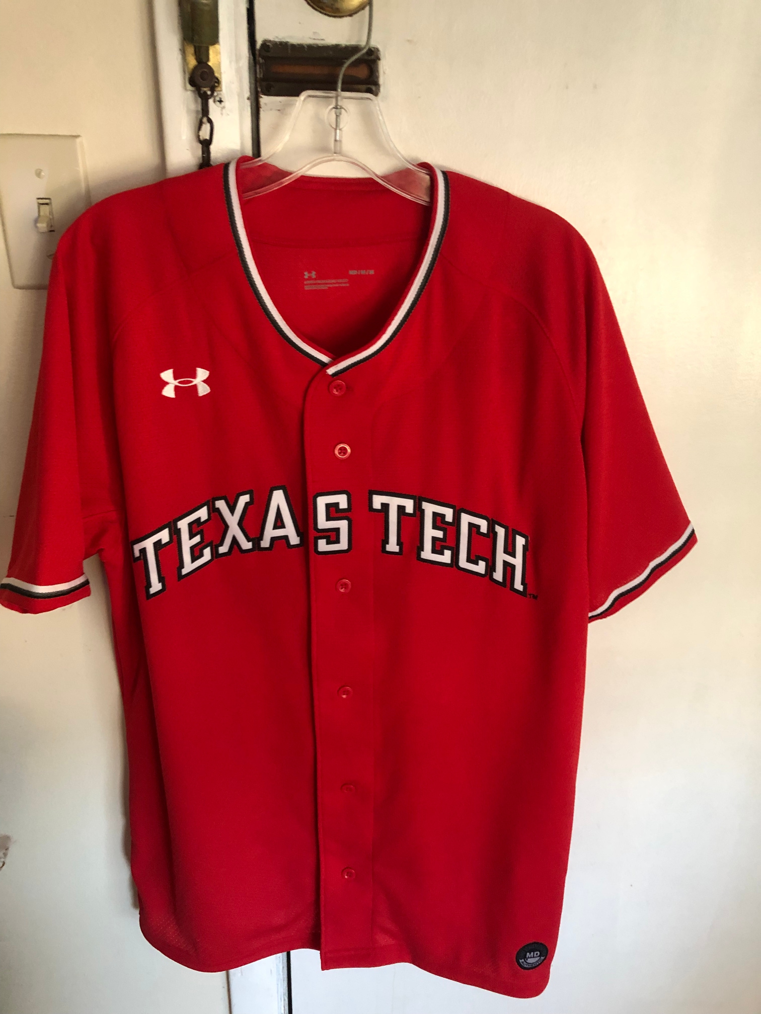 Texas Tech Red Raiders UA men’s NCAA baseball jersey M