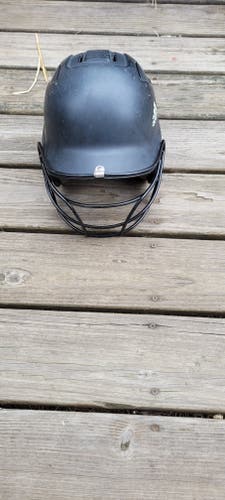 Used 7 3/8 Adidas Triple Stripe Batting Helmet