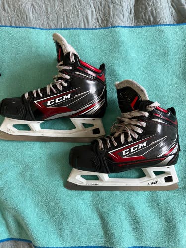 CCM Jetspeed FT480 Hockey Goalie Skates. Free extra set of steel!